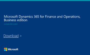 Microsoft Dynamics 365 for Finance and Operations